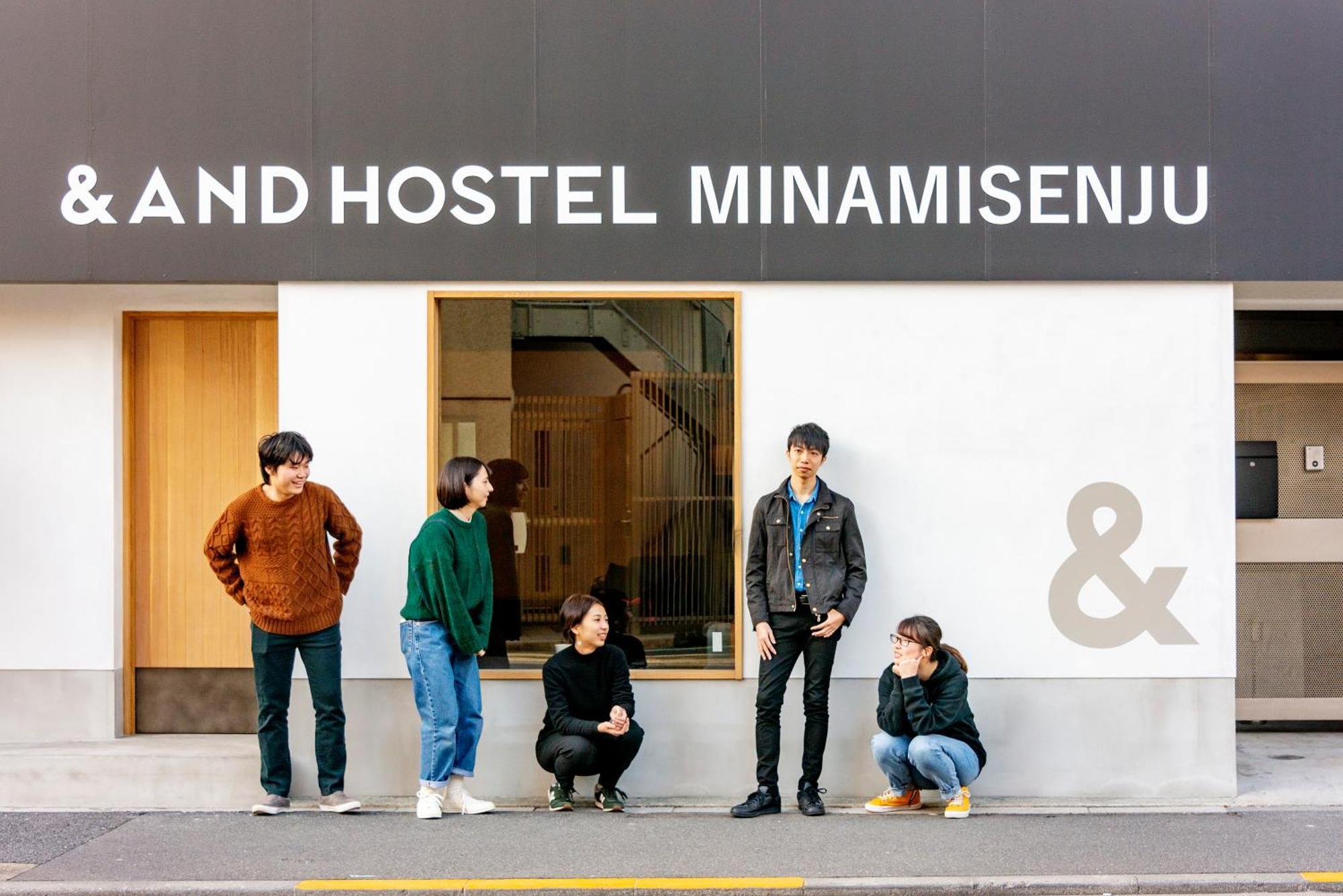 &And Hostel Minamisenju Tokio Exterior foto